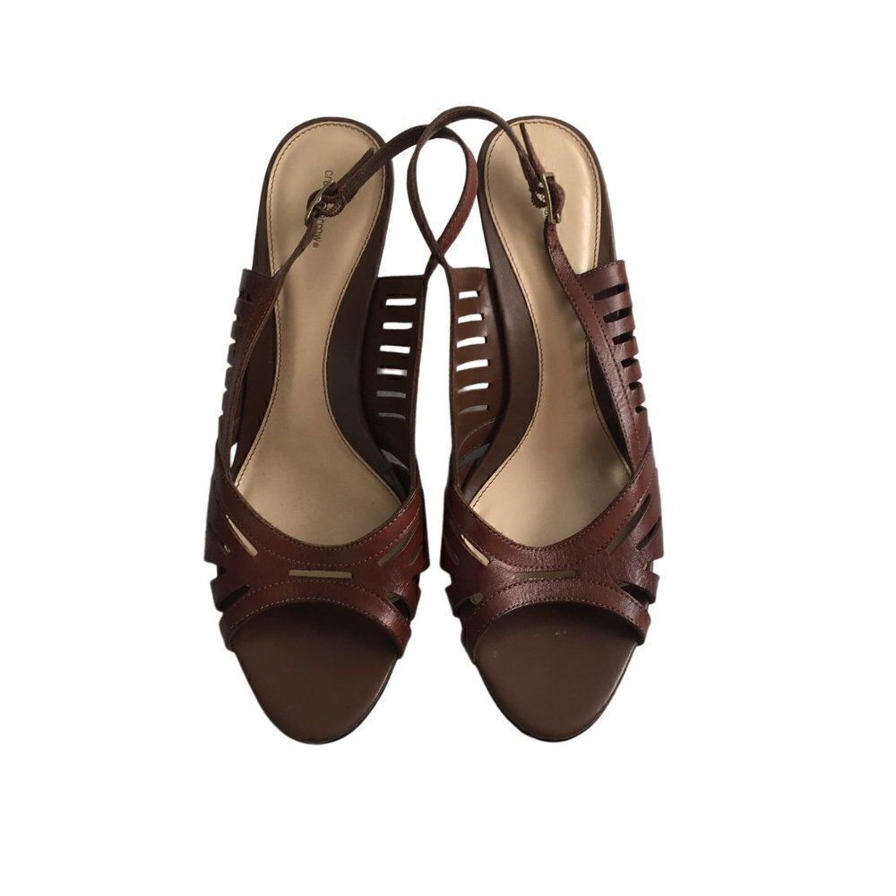 Croft & Barrow woman leather slingback dress shoe